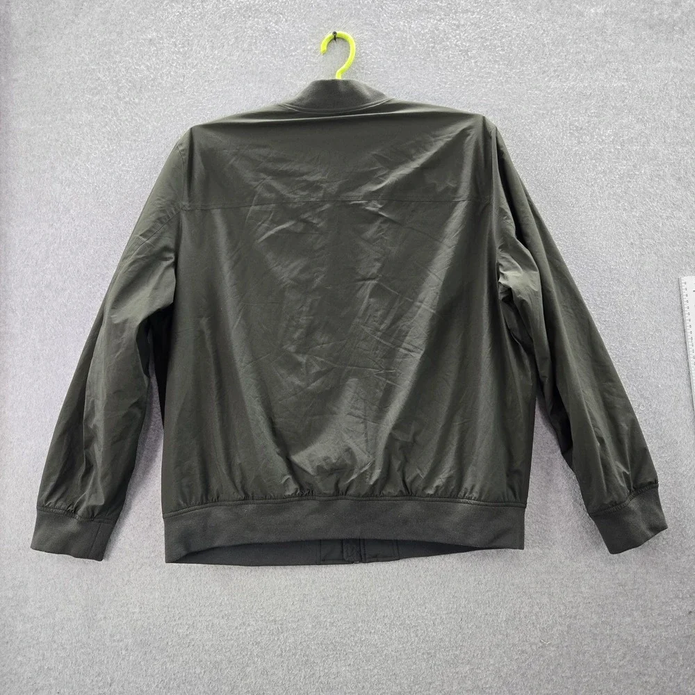 Levi's Men Jacket XL Green Bomber Normcore‎ Logo Long Sleeve